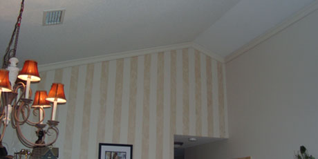 Crown Molding adds interest to any room