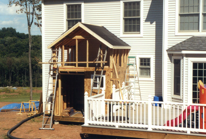 Seeing an opportunity, Kelley offered to include a playhouse for the children.