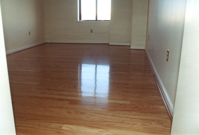 Hardwood Flooring completely updates the look